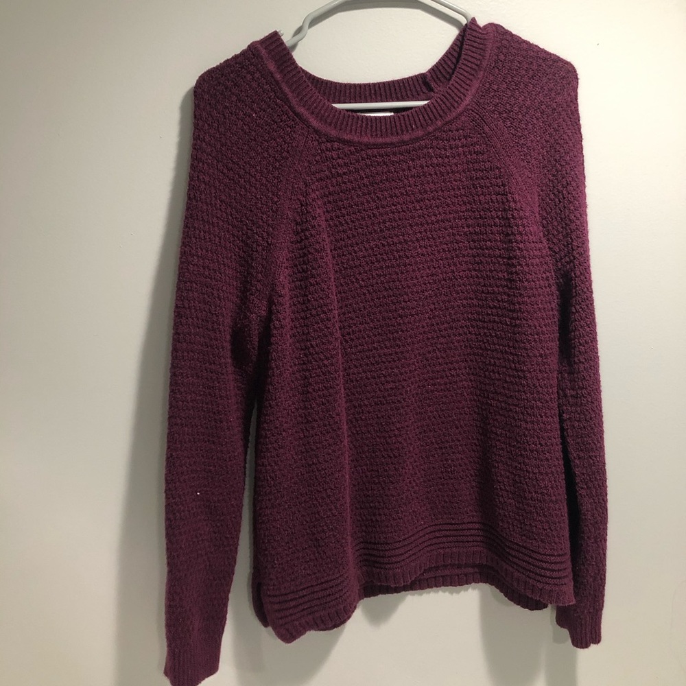 Berry Knit Sweater